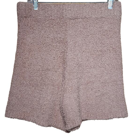 Brown Teddy Knit Shorts Size Large New with Tag - Picture 1 of 4